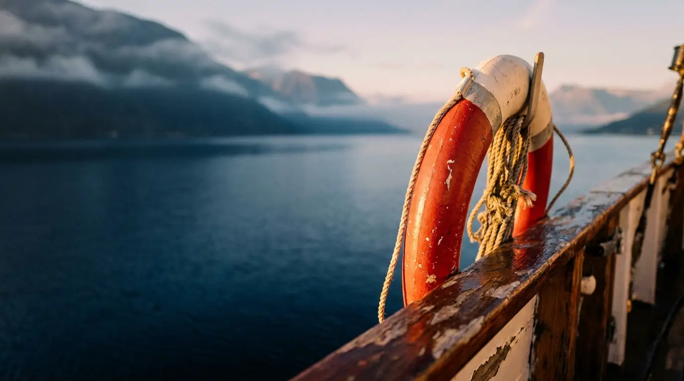Norsk kyst og fjord ved Arendal
